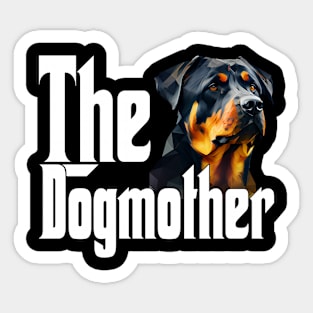 Rottweiler Dog Mom Dogmother Dogs Mommy Rottie Sticker